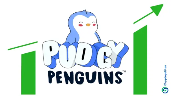 PENGUのオンチェーン取引量が10億ドルを突破！同時にCEXの総取引量を越える