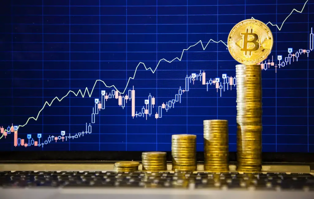 暗号資産の時価総額が3.2兆ドルを割り込む、BTCの市場占有率が再び60%以上に