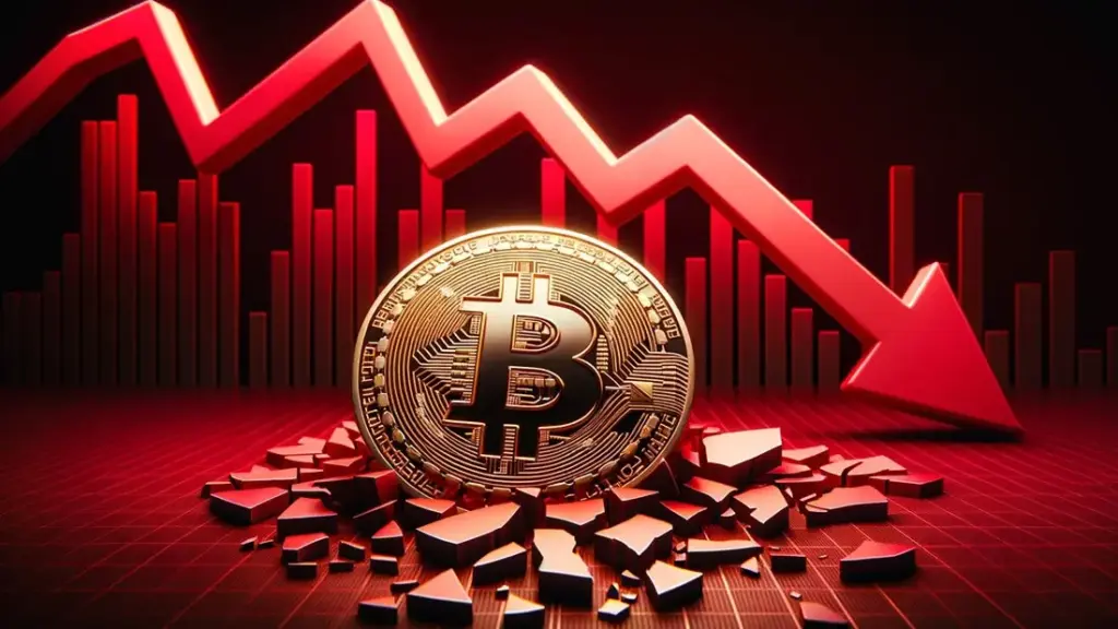 BTC が 95,000 ドルを割り込む、市場は調整局面へ