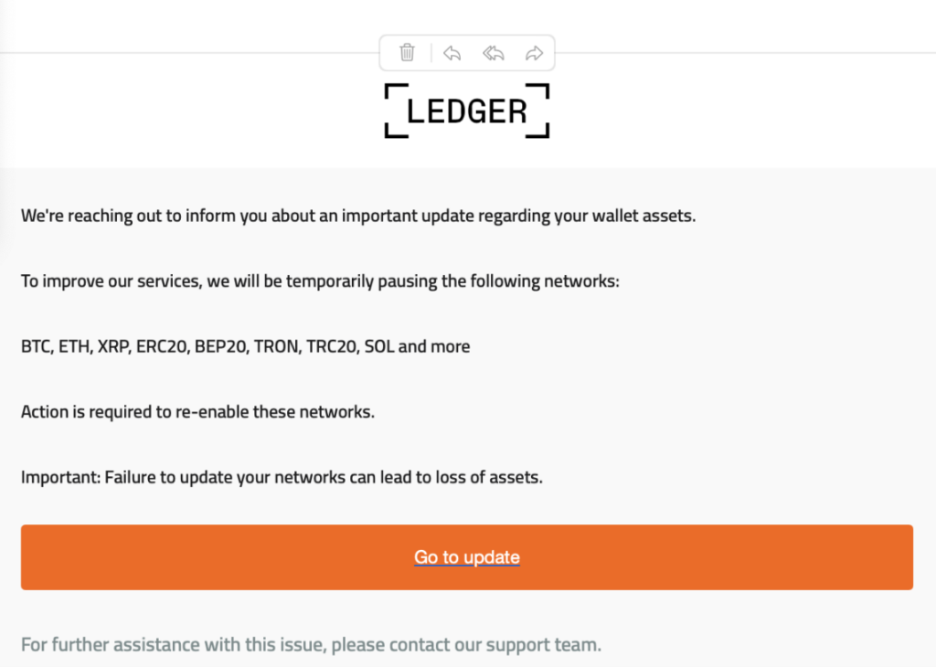 Ledger詐欺、郵送によるフィッシングでリカバリーフレーズを窃取──QRコード付きの偽通知に注意