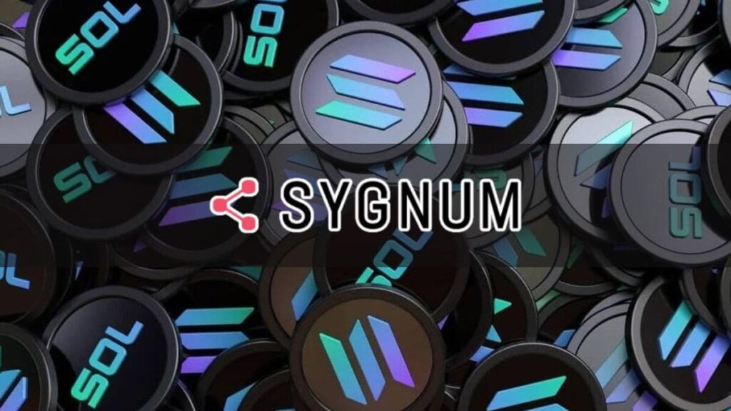 Sygnum、ステーキング中のSolanaを担保資産として活用可能に──流動性確保と受動収益を両立